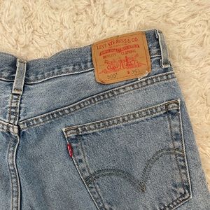 Vintage Orange Tab Levi Shorts